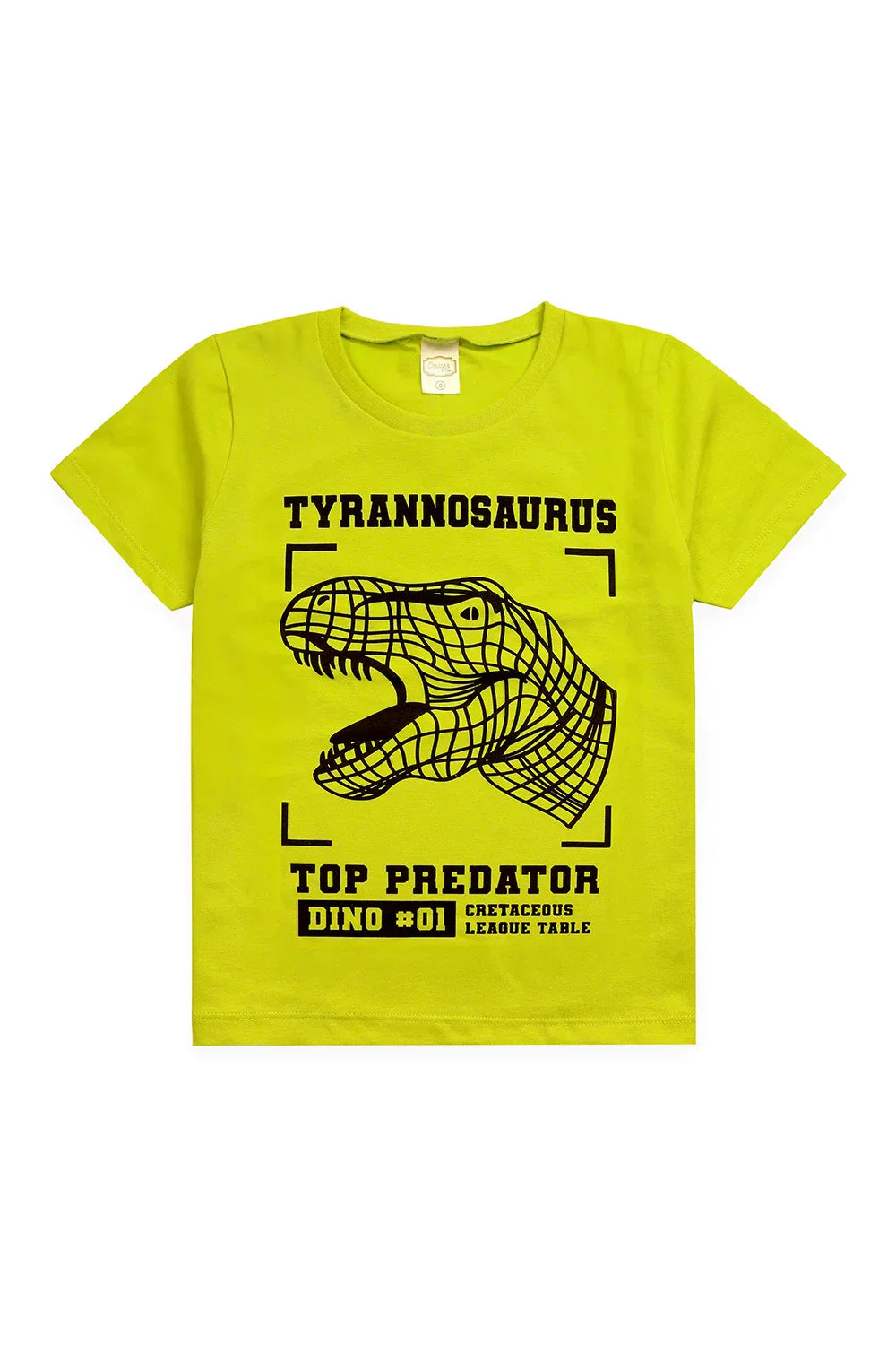 Conjunto Infantil Verão Masculino Tyrannosaurus Lima