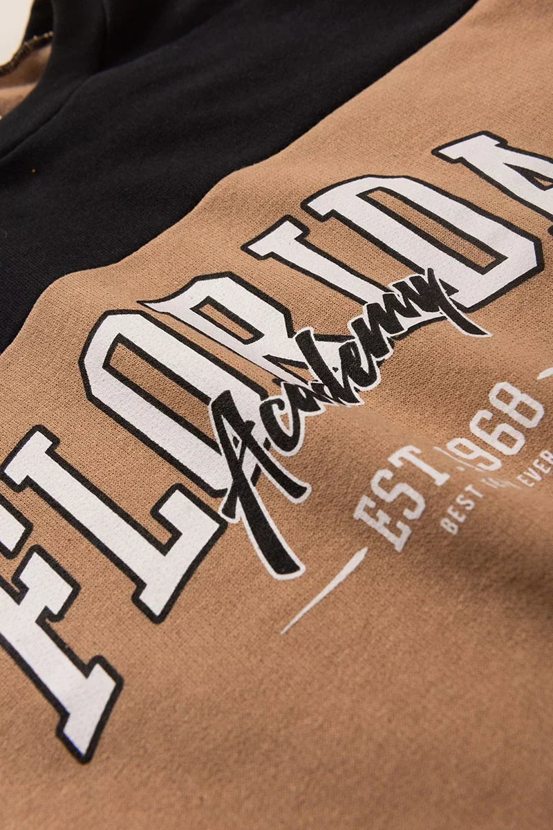 Conjunto Moletom Infantil Menino Florida Chocolate