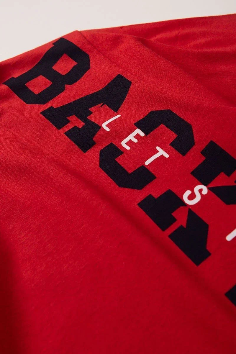 Conjunto Juvenil Play Ball Vermelho