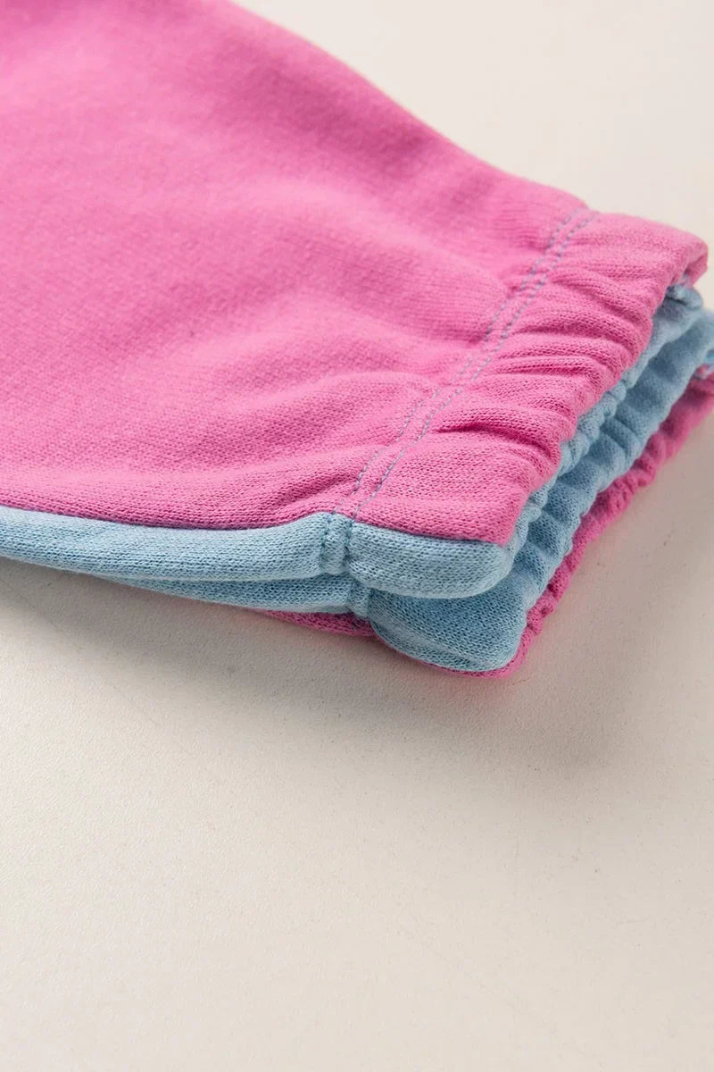 Conjunto Moletom Infantil Menina c/ Capuz e Zíper Coração Frost