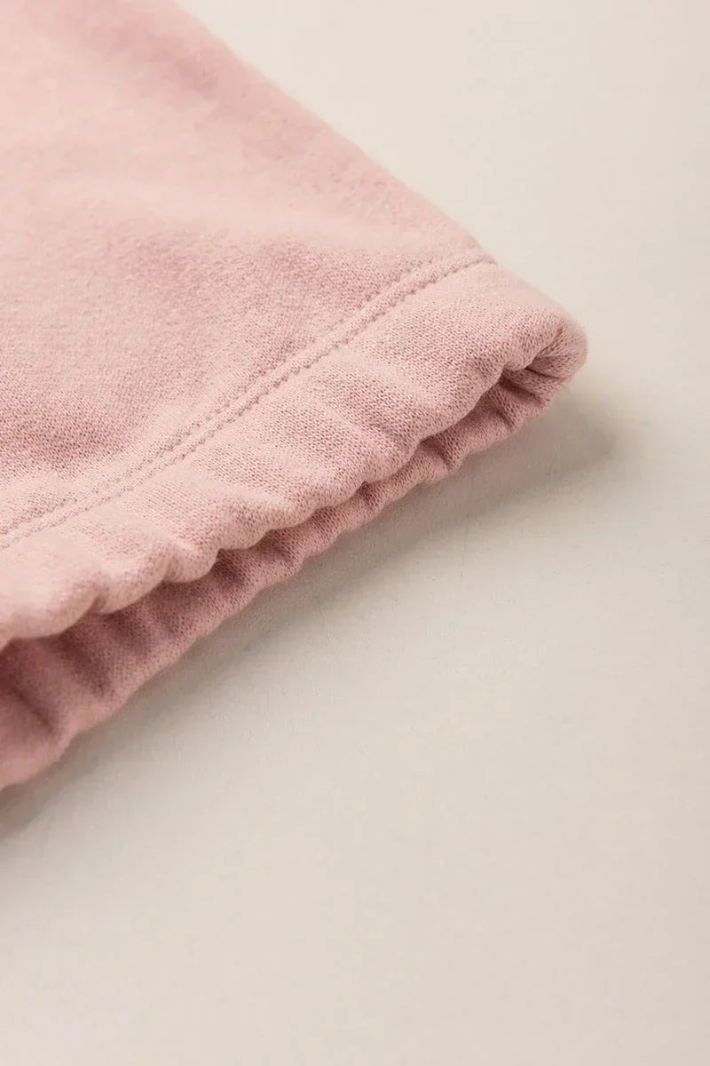 Conjunto Moletom Infantil Menina Cropped c/ Zíper Basic Cake