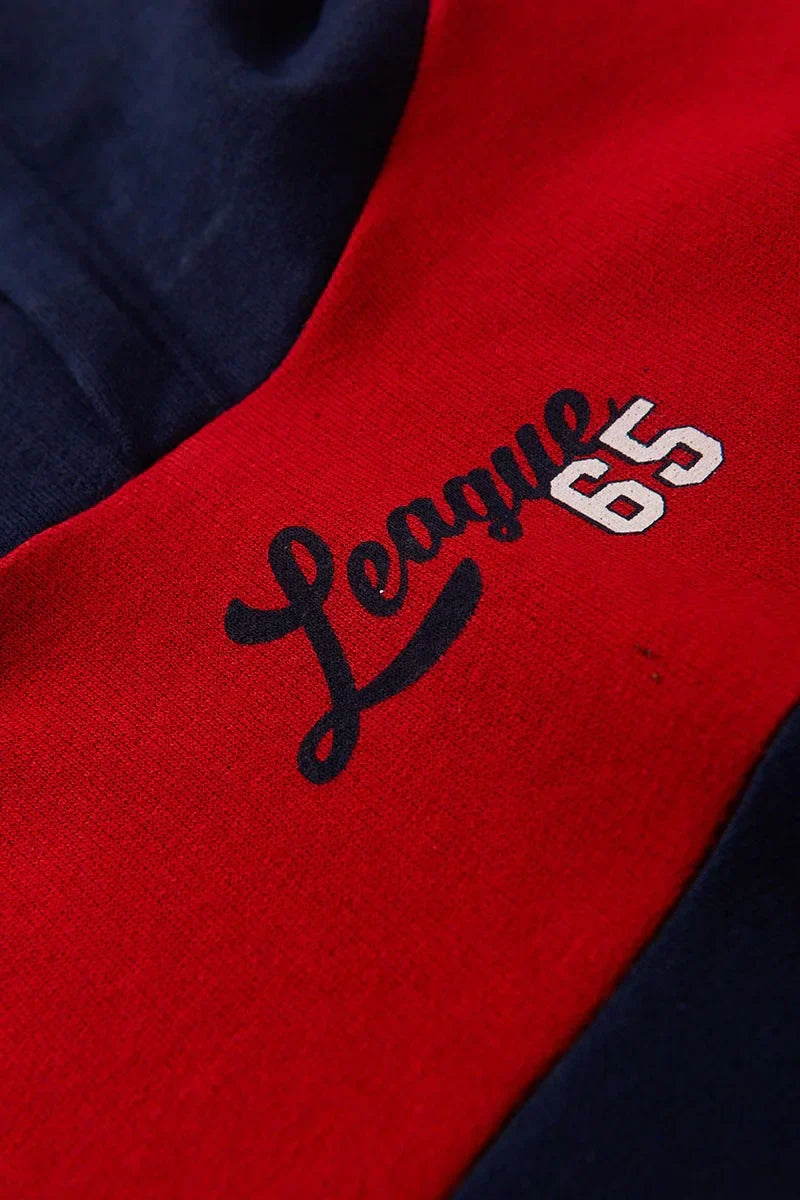 Conjunto Moletom Infantil Menino c/ Capuz League Marinho