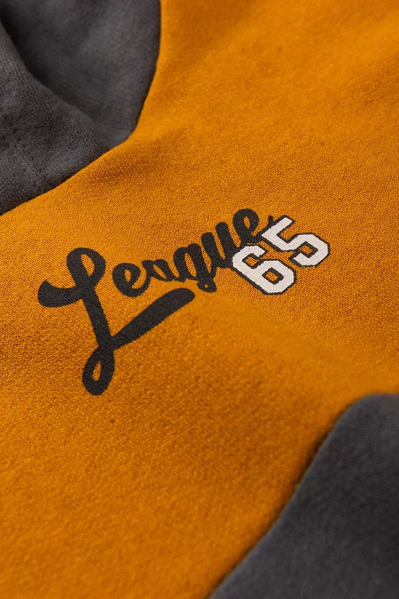 Conjunto Moletom Infantil Menino c/ Capuz League Chumbo