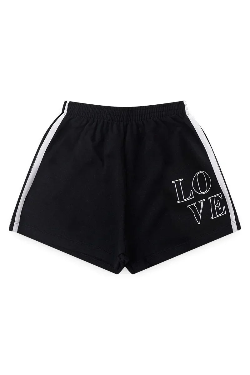 Conjunto Juvenil Verão Feminino Enjoy Love! Preto