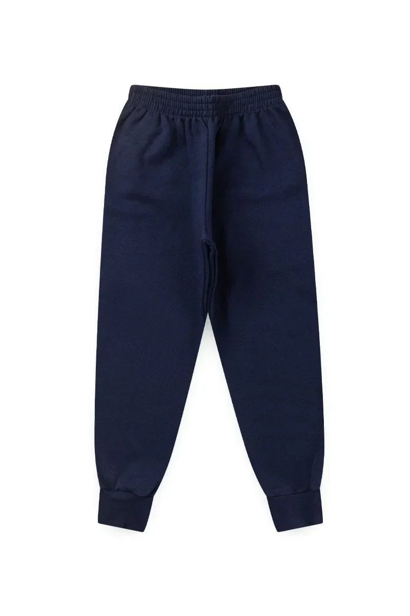 Conjunto Moletom Infantil Menina c/ Capuz e Zíper Cute Bear Marinho