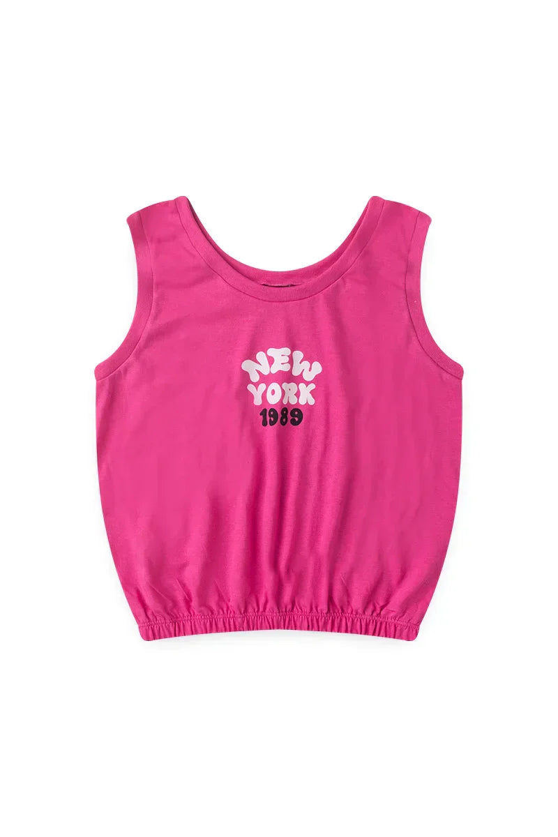 Conjunto Juvenil Verão Feminino New York 1989 Uva