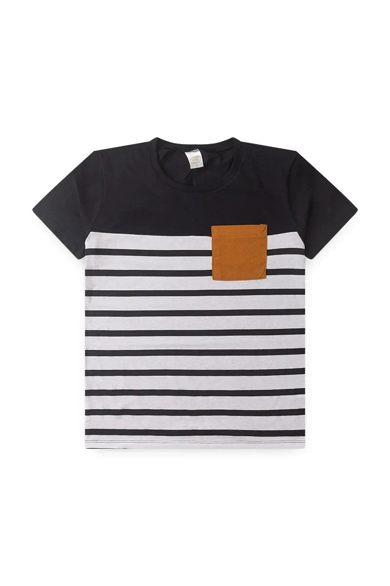 Conjunto Juvenil Verão Masculino Basic Preto