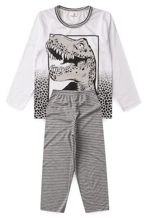 Pijama Menino Infantil Rex Listras